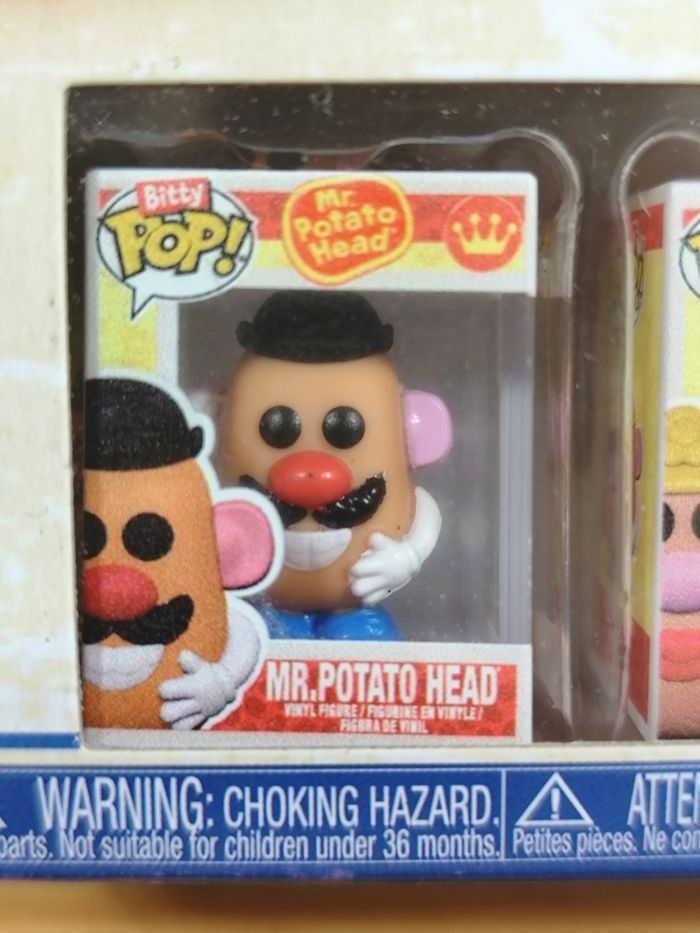Lot 2 Boîtes x4 Bitty Pop! - Retro Toys - Transformers & Mr. Potato Head - photo numéro 3