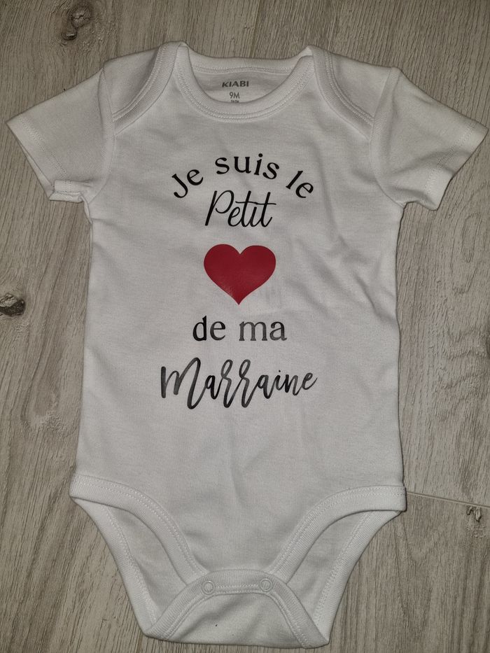 Bodies" je suis le petit cœur de ma marraine" - photo numéro 2