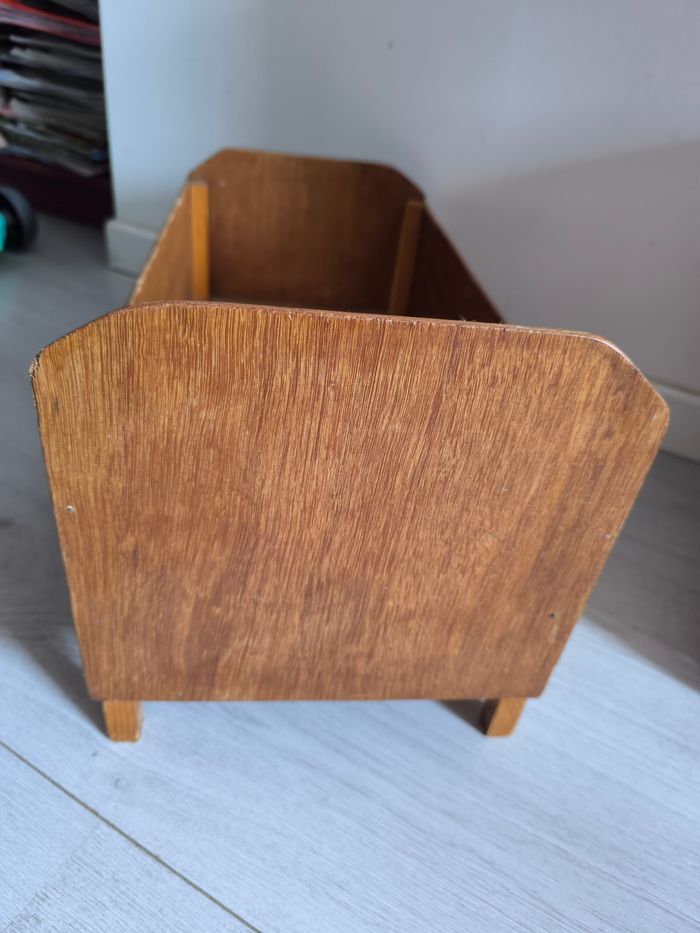 Lit poupée lit poupée en bois - photo numéro 4