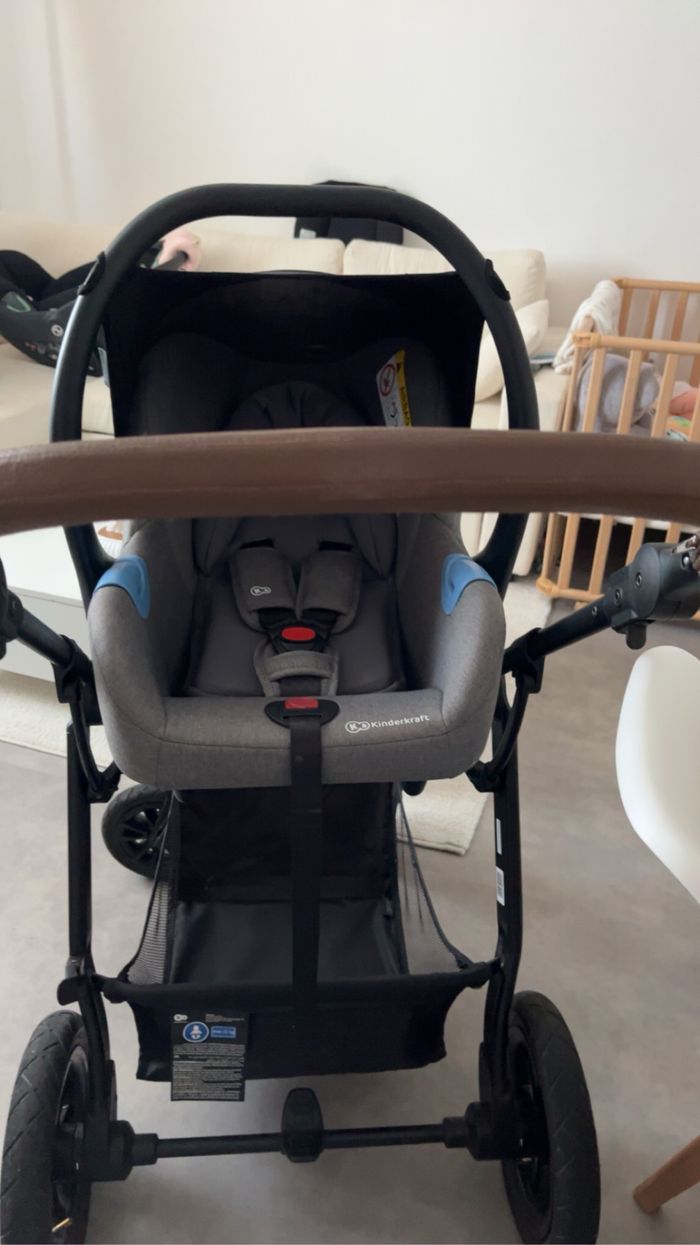 poussette kinderkraft xmoov ct 3en1 - photo numéro 2