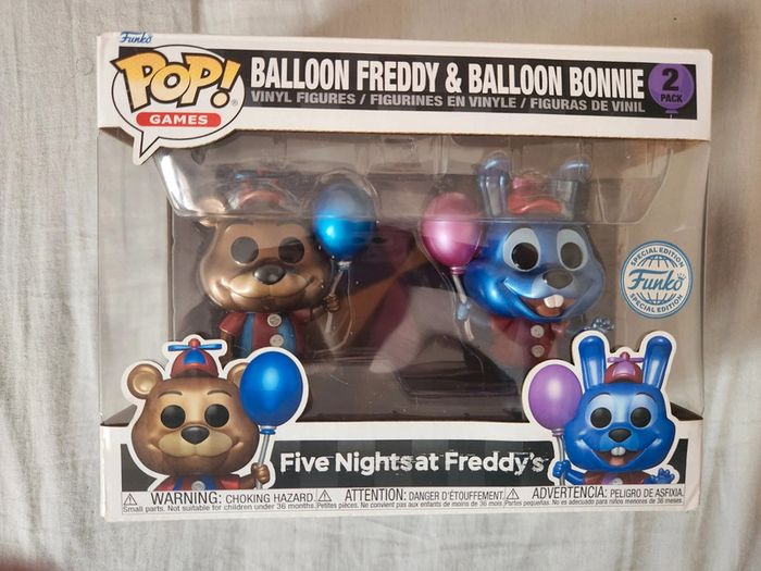 Pop Ballon Freddy Ballon Bonnie Five nights at freddy's