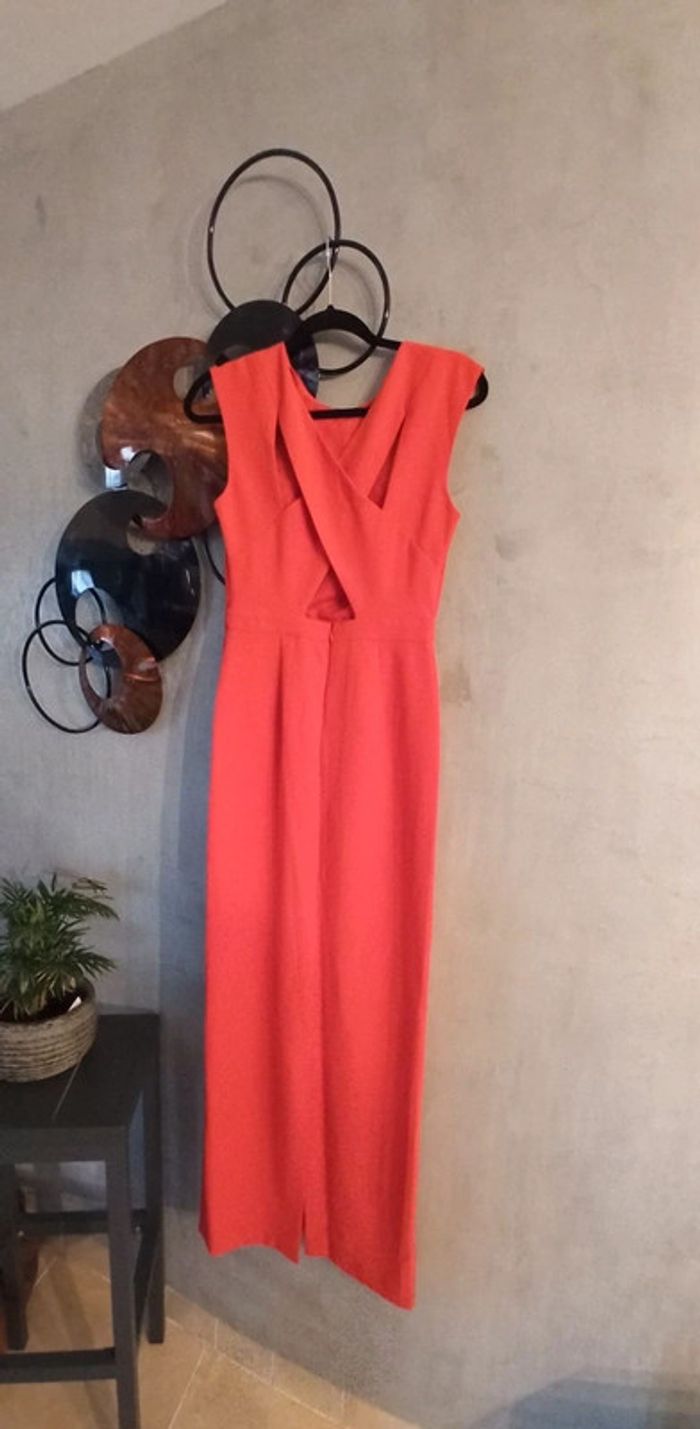 Robe cocktail longue rouge Spotlight by Warehouse - photo numéro 6