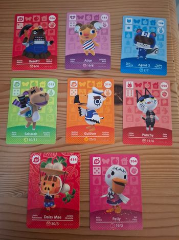 Carte amiibo animal crossing 