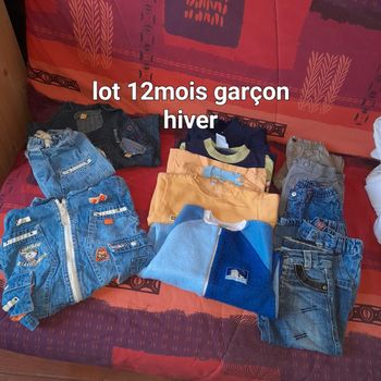 Lot 12 mois garçon