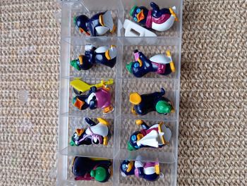 Collection kinder surprise pingouin à la neige