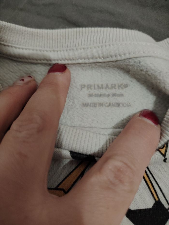 Pull gris avec motif engins de chantier taille 24-36 mois - photo numéro 3