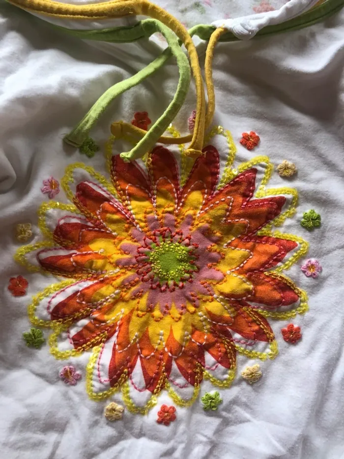 Tee shirt original manches longues filles - photo numéro 3