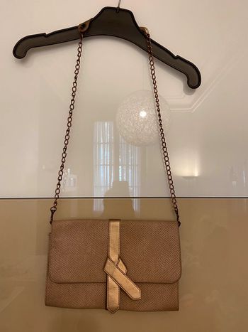 Pochette/ sac épaule Rose doré Vegan