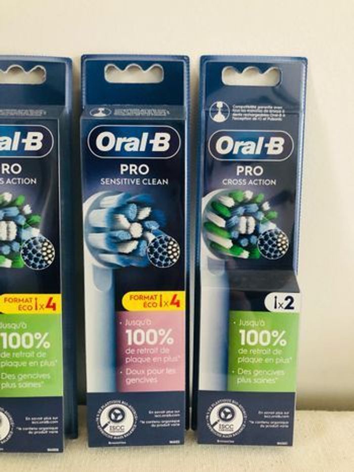 Lot de 4 packs de brossettes oral b pro - photo numéro 2