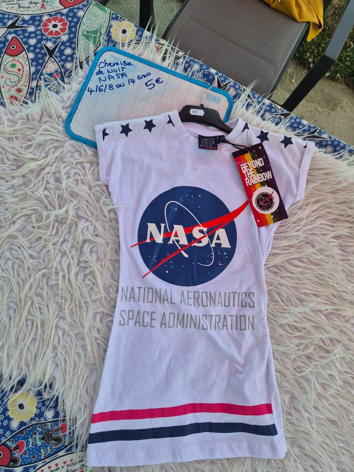 Chemise de nuit nasa blanche
