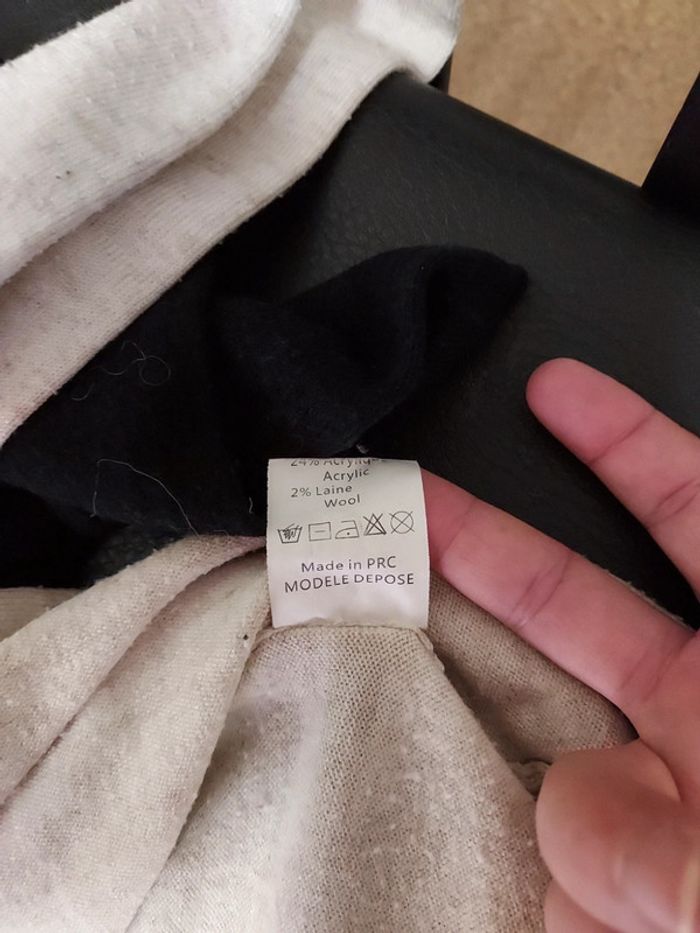 Lot de 3 pulls col en V femme L - photo numéro 11