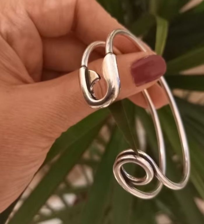 Bracelet en argent 925 neuf taille réglable - photo numéro 4