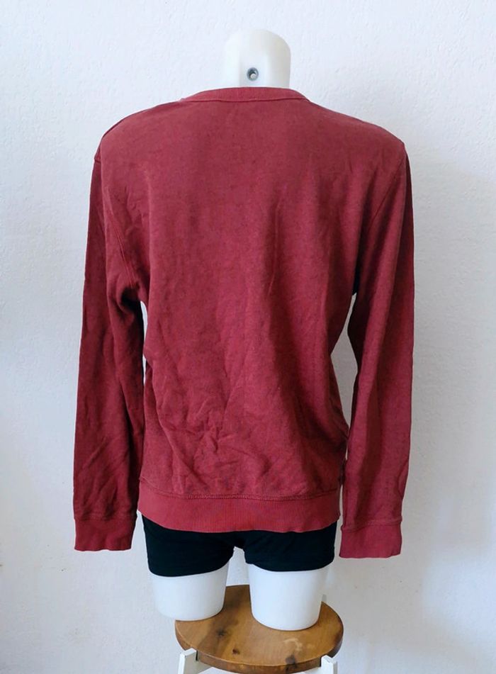 🩵 Pulls bordeaux pour homme taille L - photo numéro 3