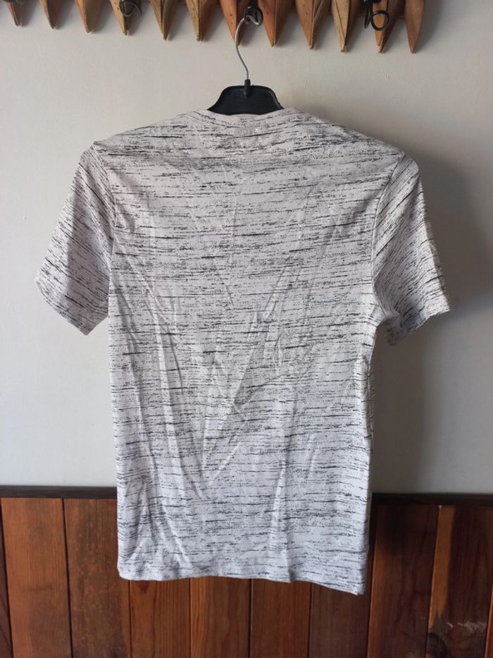 Tee-shirt gris moucheté - photo numéro 2