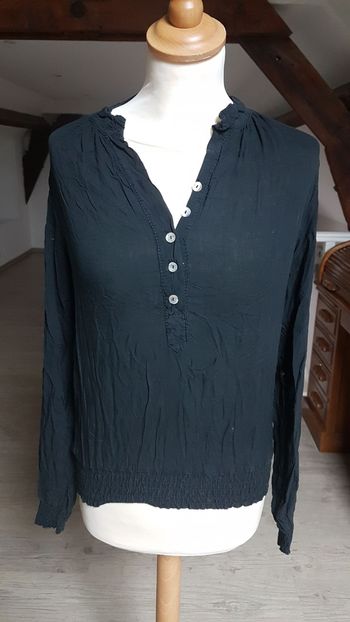 Chemisier manches longues taille XS Kiabi noir ⚫️ 