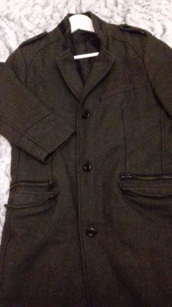Manteau hiver homme Excellent état gris Taille M célio