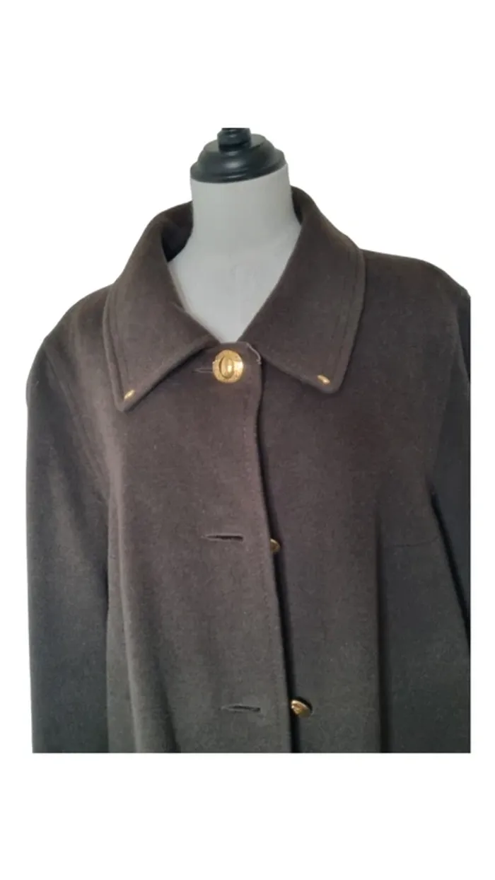 Manteau marron Nonet - photo numéro 2