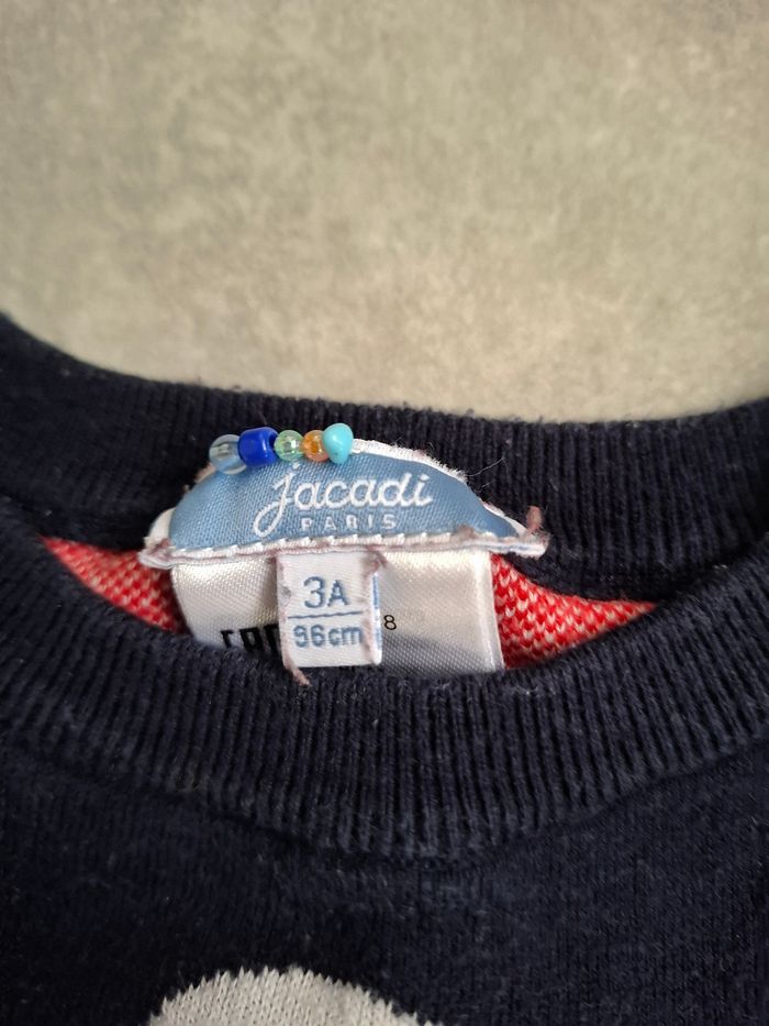 Pull jacadi 3 ans - photo numéro 3