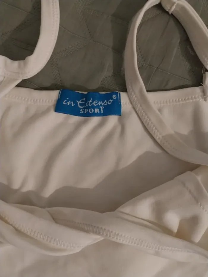 Debardeur tissu maillot bain T38 - photo numéro 5