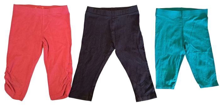 Lot de 2 leggings fille 4 ans TBE - photo numéro 5