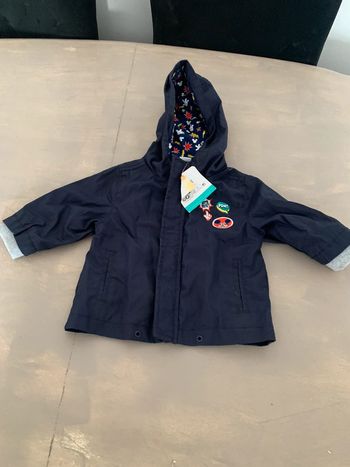 Très jolie parkas Disney bébé garçon 6 mois