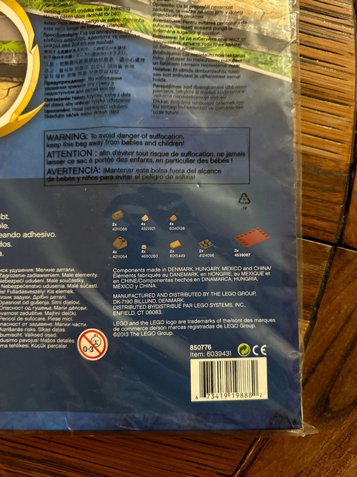 Set lego 850776 (6039431) Playmat, Legends of Chima - photo numéro 4