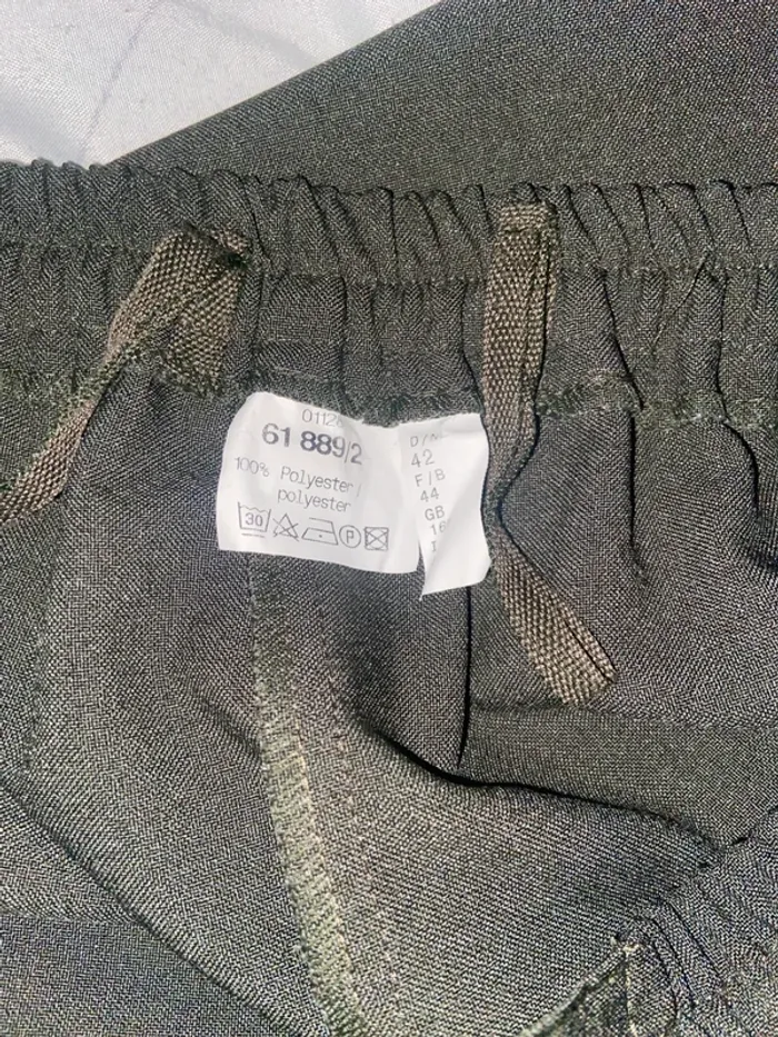 Ensemble femme vert kaki pantalon + top - photo numéro 5