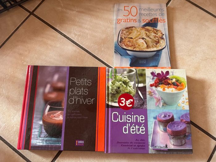 Livres de cuisine été / hiver