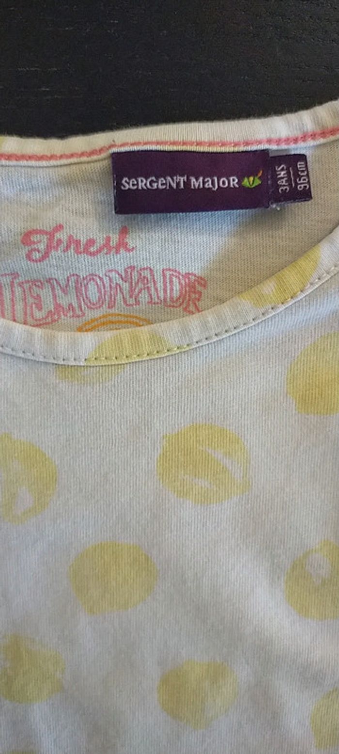 T-shirt avec volant 3 ans - photo numéro 2