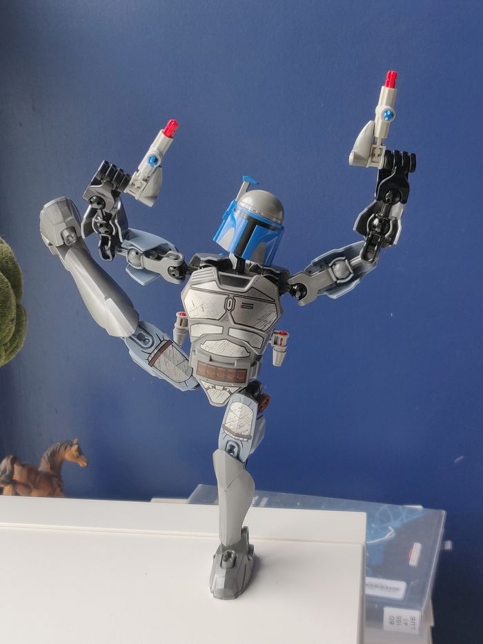 LEGO 75107 Jango Fett - incomplet - vrai Lego - photo numéro 4