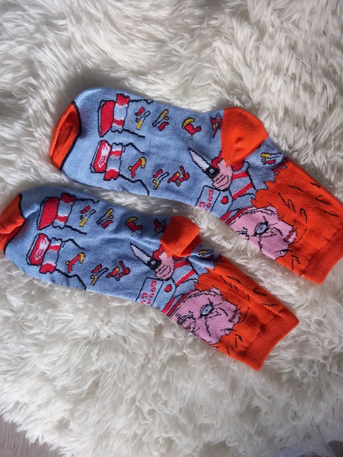Lot 9 paires de chaussettes Halloween film horreur - photo numéro 9