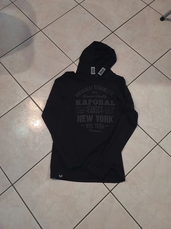 Tee-shirt à capuche Kaporal /14 ans