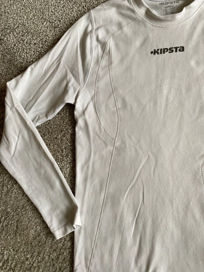Tee shirt sport manches longues Kipsta 14 ans - photo numéro 2