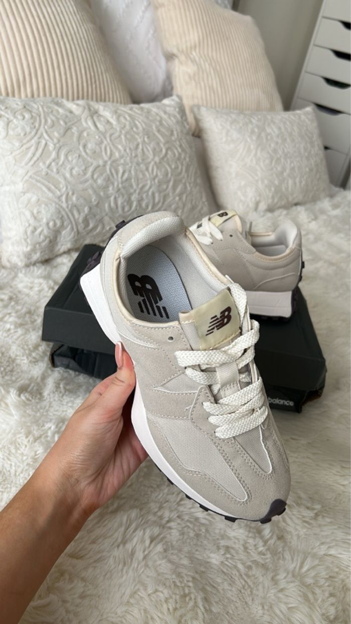 Baskets beige crème - photo numéro 3