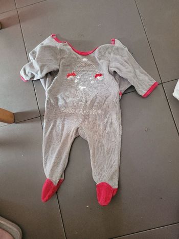 Pyjama velours 6 mois