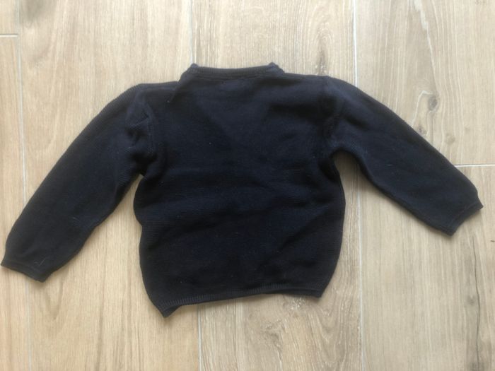 Gilet en maille bébé garçon - photo numéro 2