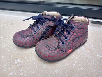 Bottines Kickers fille