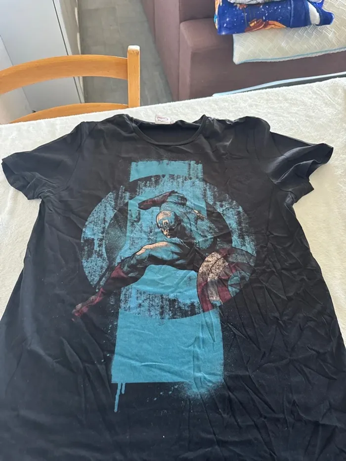 T shirt homme marvel taille L