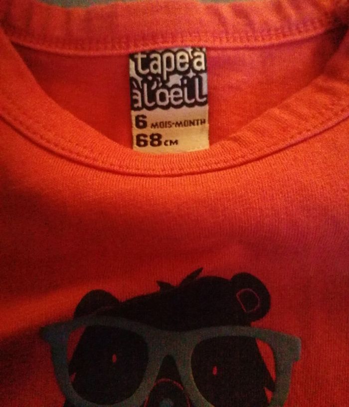 T shirt manches longues bébé - photo numéro 4