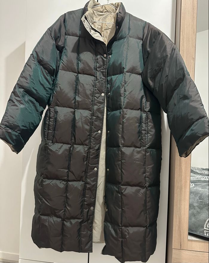 Veste chaude et longue femme - photo numéro 2