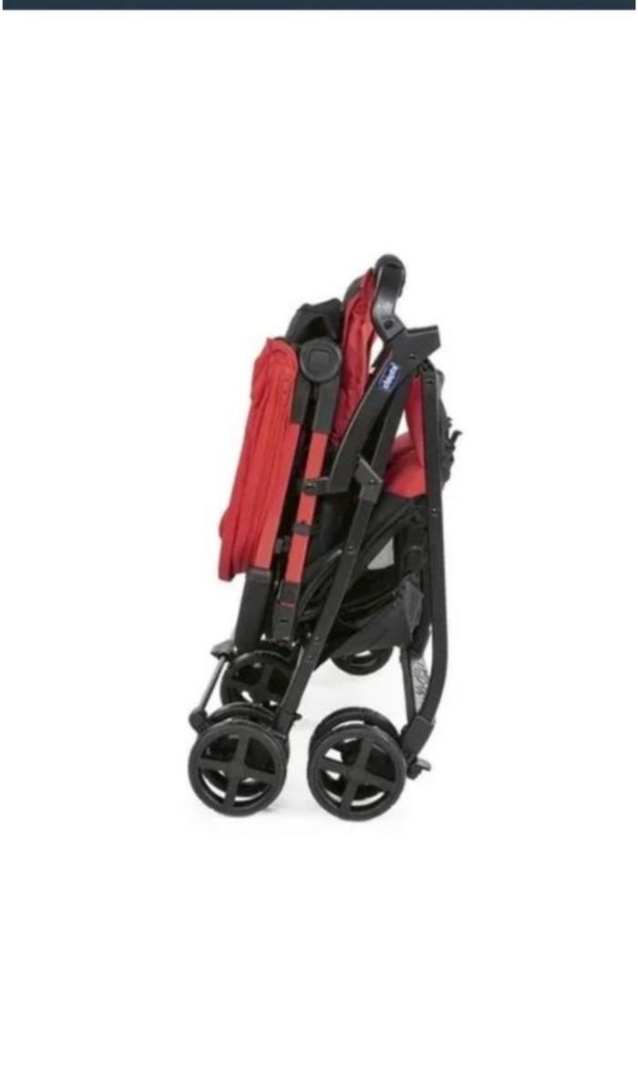 CHICCO Poussette double Ohlala Twin - Dès la naissance - Jusqu'à 15kg - Paprika - photo numéro 3