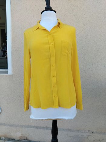 Chemise Caroll t42 100% soie