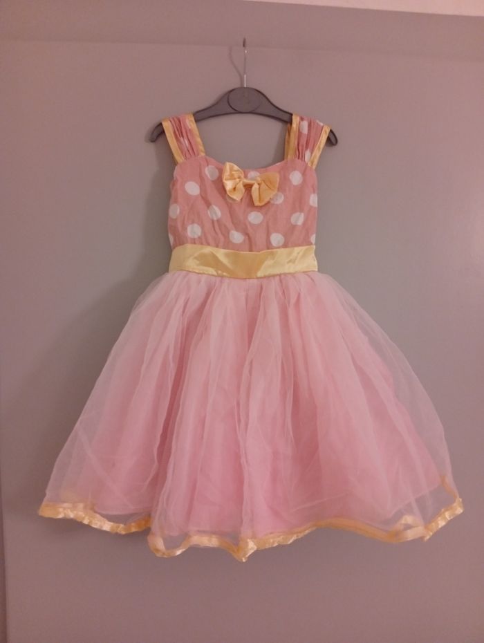 Robe rose à pois 3/4ans - photo numéro 2