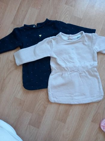 Robe en lot chaude kiabi