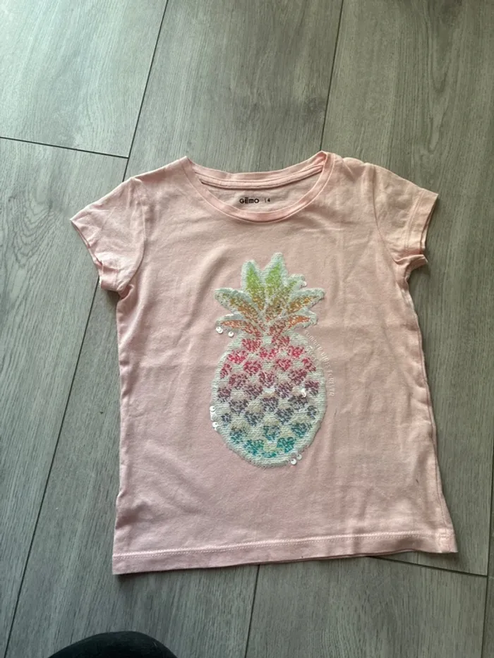 Tee shirt ananas - photo numéro 2