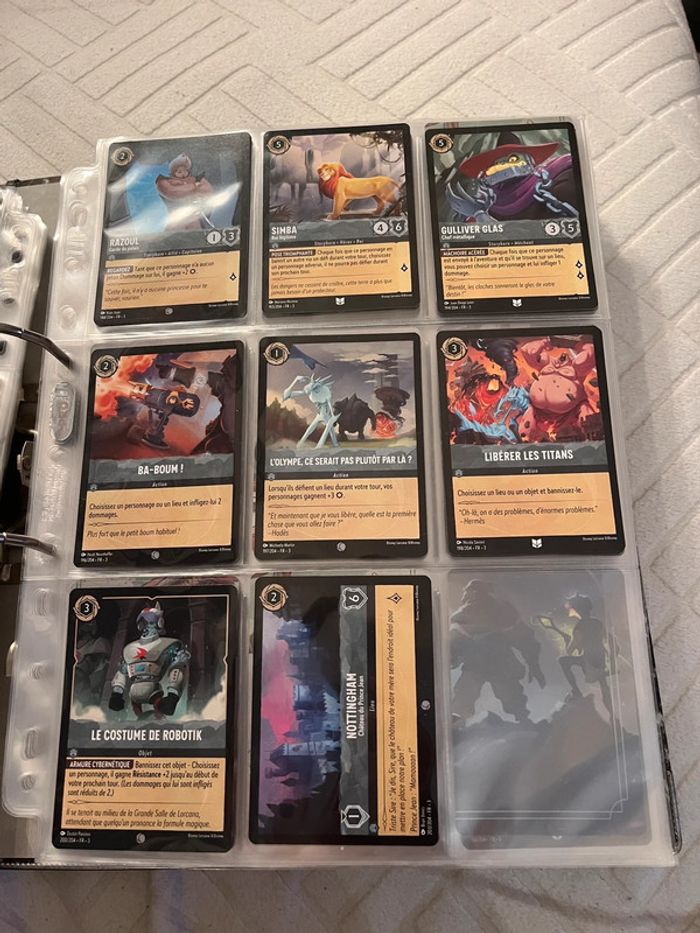Lot de 89 cartes Lorcana - Chapitre 3 - photo numéro 10
