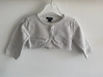 Gilet courts kiabi gris fil métallique