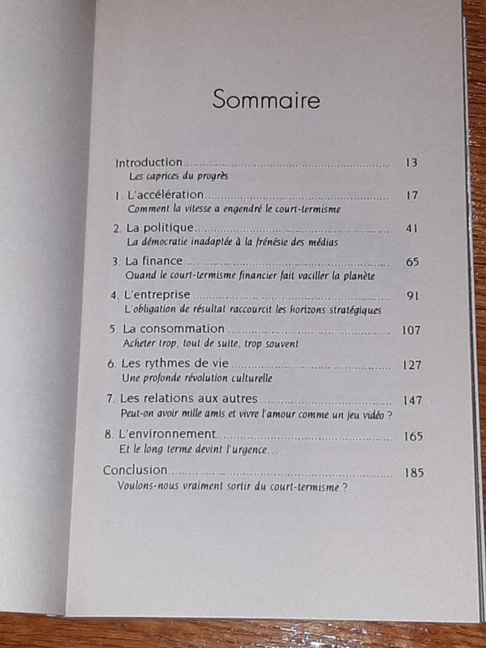 Livre Trop vite , Pourquoi nous sommes prisonniers du court terme - photo numéro 4