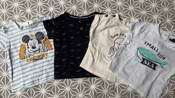 Lot de 4 tee-shirts