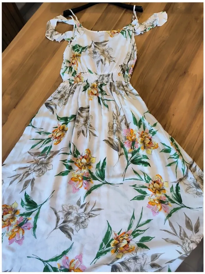 Robe d'été fleuris légère S 36 - photo numéro 4